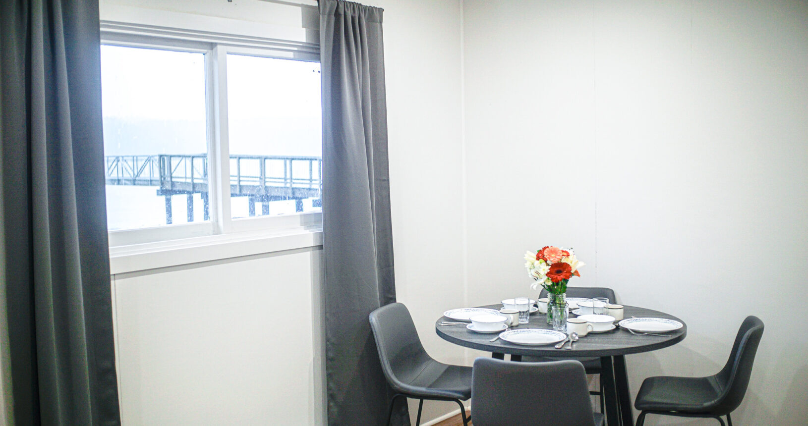 Dining Table and Dock View